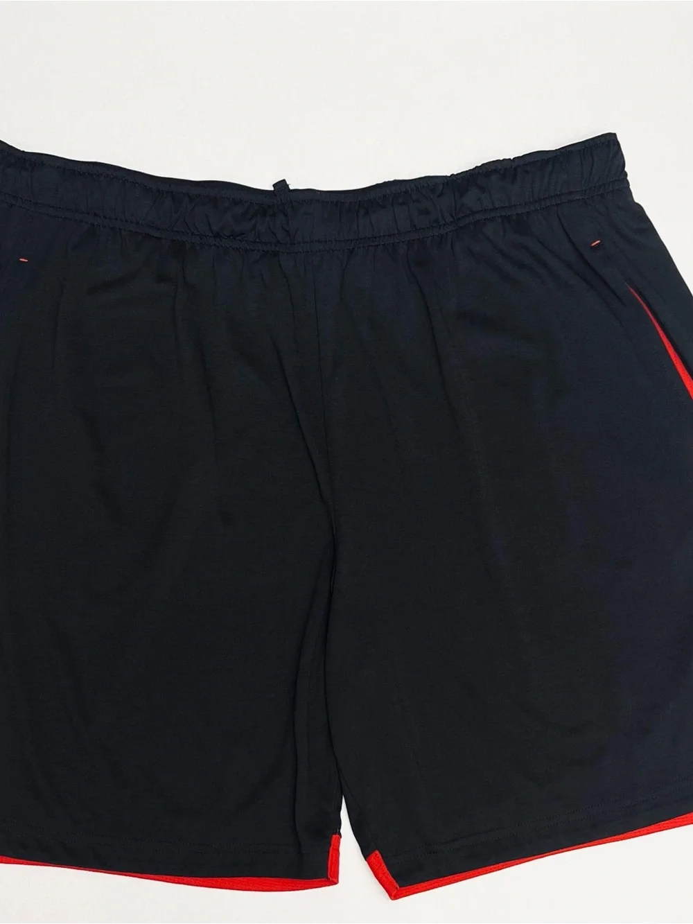 Russell Athletic Men's Dri-Power Basketball Shorts Black Red Size XL